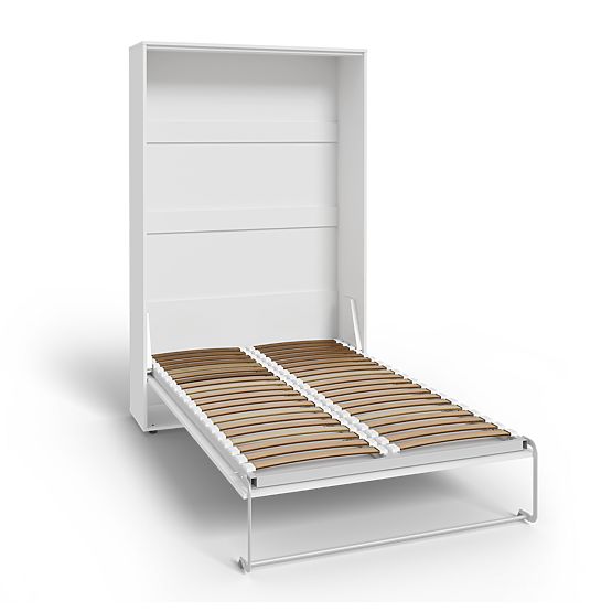 Lit escamotable KOBI VERTO 120x200 Blanc 1 pièce