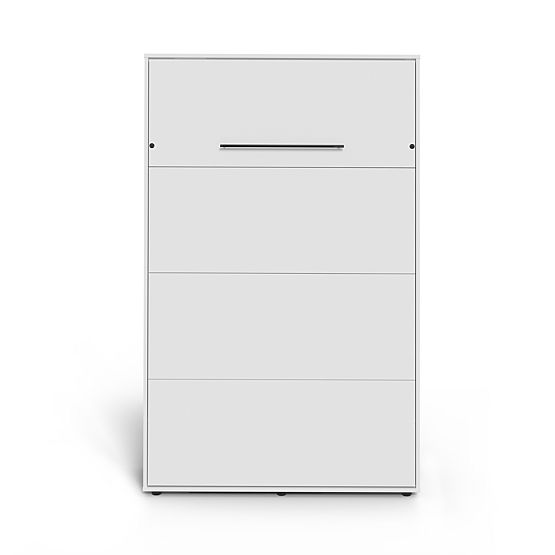 Lit escamotable KOBI VERTO 140x200 Blanc 1 pièce