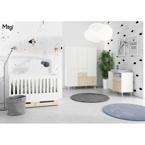 Lit mages 200x90cm T10-09-W-BS