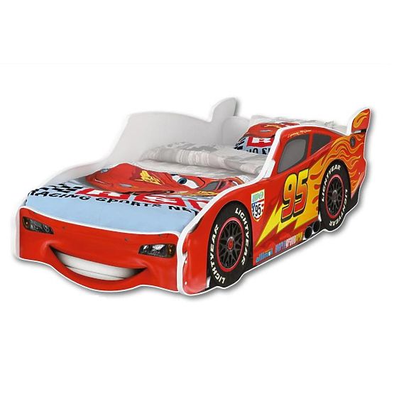 Lit Flash McQueen - blanc