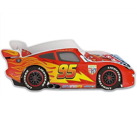 Lit Flash McQueen - blanc
