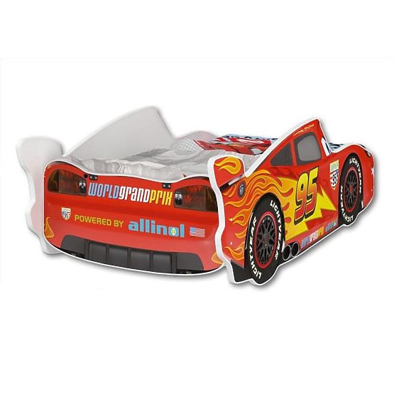 Lit Flash McQueen - blanc