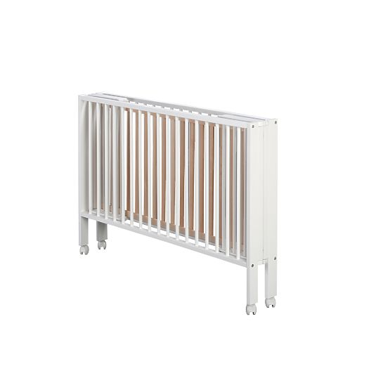 Lit pliant en bois Lola - blanc