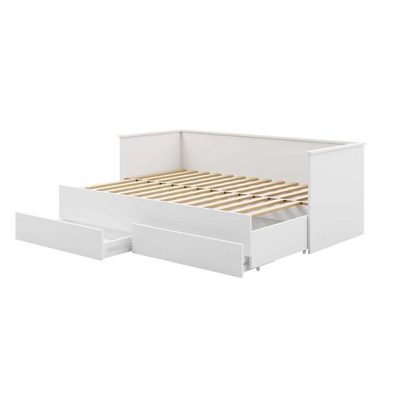 Lit pliant HELIOS 200x80 cm - blanc