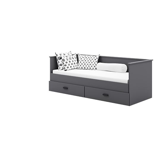 Lit pliant HELIOS 200x80 cm - gris