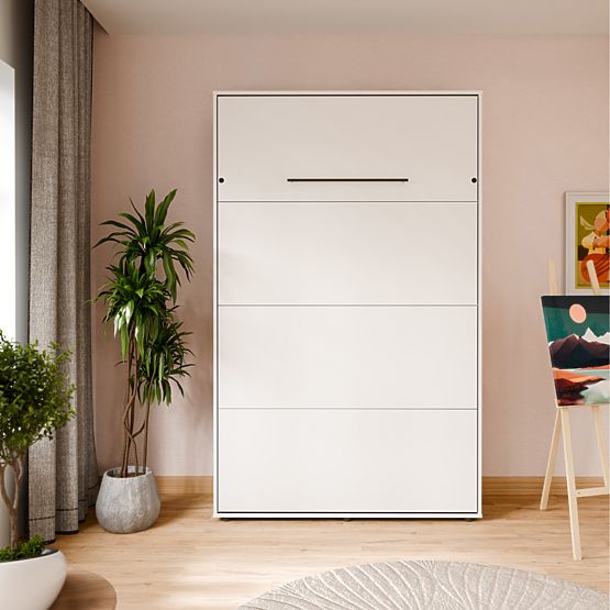 Lit pliant KOBI VERTO 90x200 Blanc 1 pièce