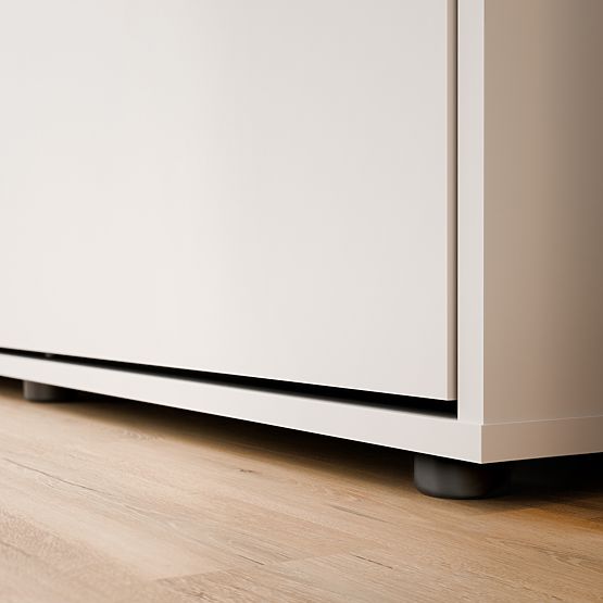 Lit pliant KOBI VERTO 90x200 Blanc 1 pièce