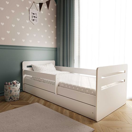 Lit pour enfant Ourbaby Tomi - blanc