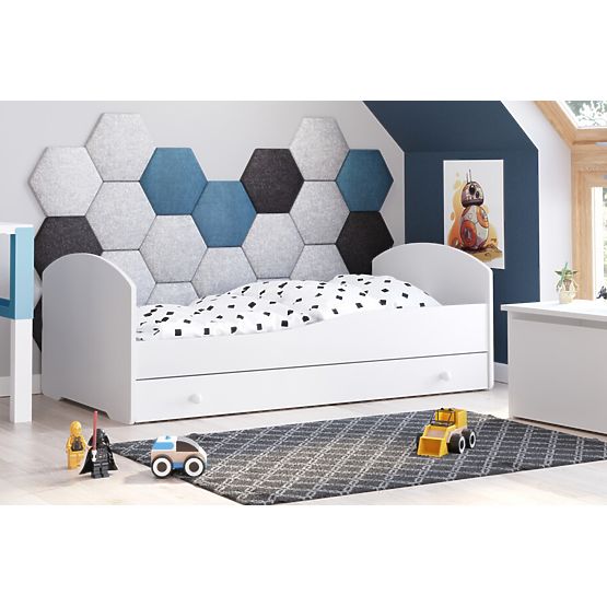 Lit simple Luk 140x70 avec tiroir