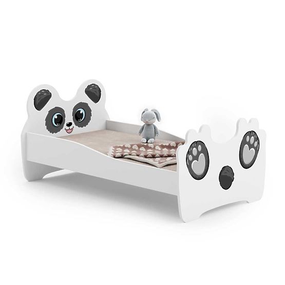Lit simple Panda 160x80 avec matelas