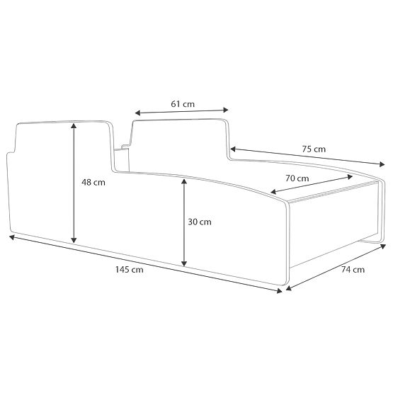 Lit simple Tracteur jaune 140x70 avec matelas