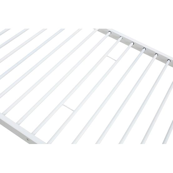 Lit superposé en métal BUNKY 200x90 cm - blanc