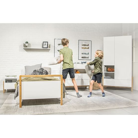 Lit Viktor 180x80 - blanc