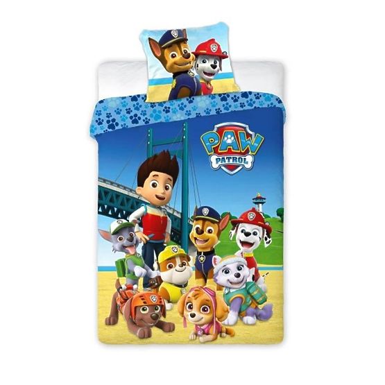 Literie enfant 135x100 + 60x40 cm Paw Patrol