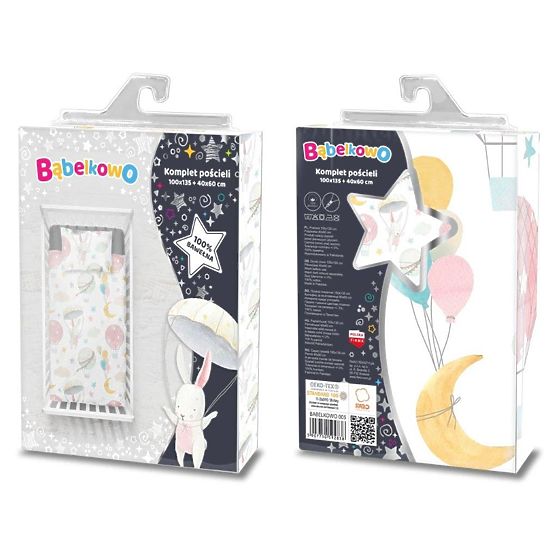Literie enfant 135x100 cm + Ballons 60x40 cm