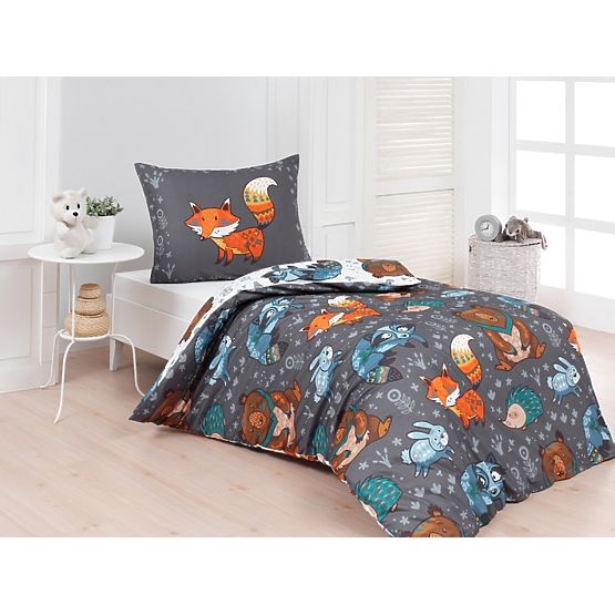 Literie enfant Foxie - 140 x 200 cm + 70 x 90 cm