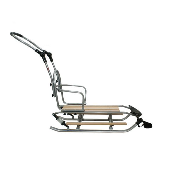 Luge pour enfants avec siège - Gris foncé