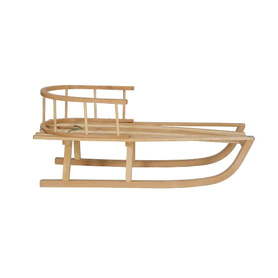 Luge Snowrider traditionnelle en bois
