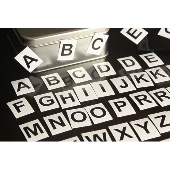 Magnétique alphabet - grand lettres