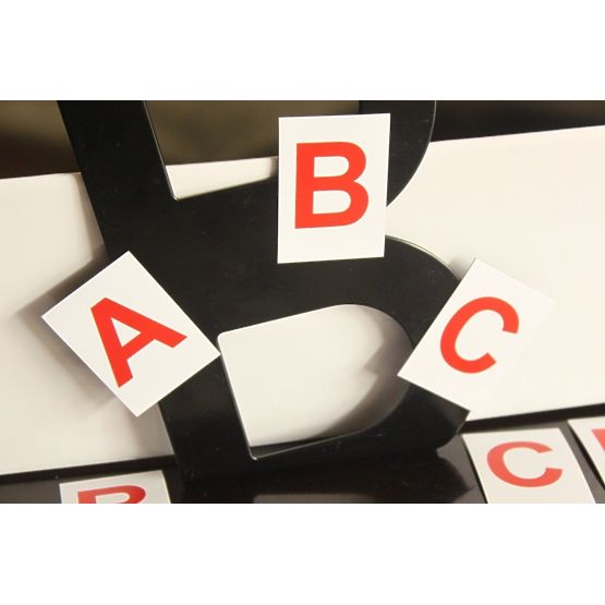 Magnétique alphabet - grand lettres