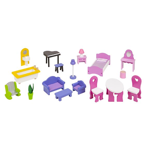 Maison de poupée avec ascenseur Ava