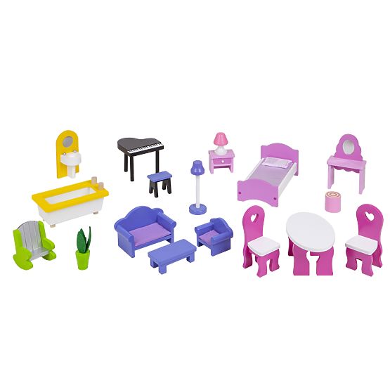 Maison de poupée avec ascenseur Ava