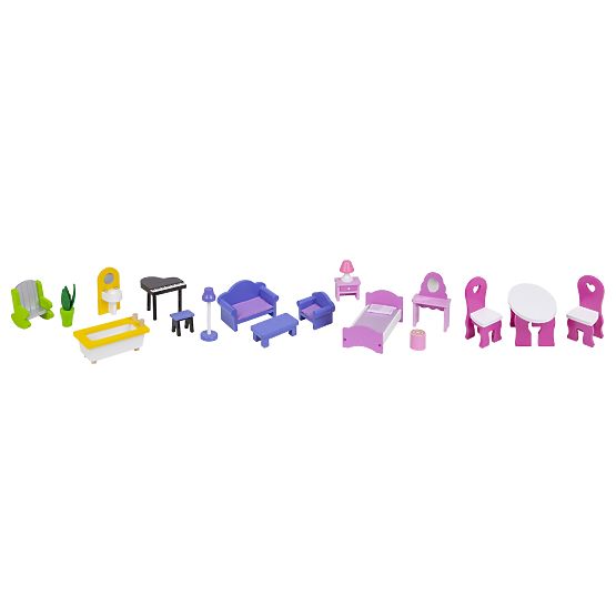 Maison de poupée avec ascenseur Ava