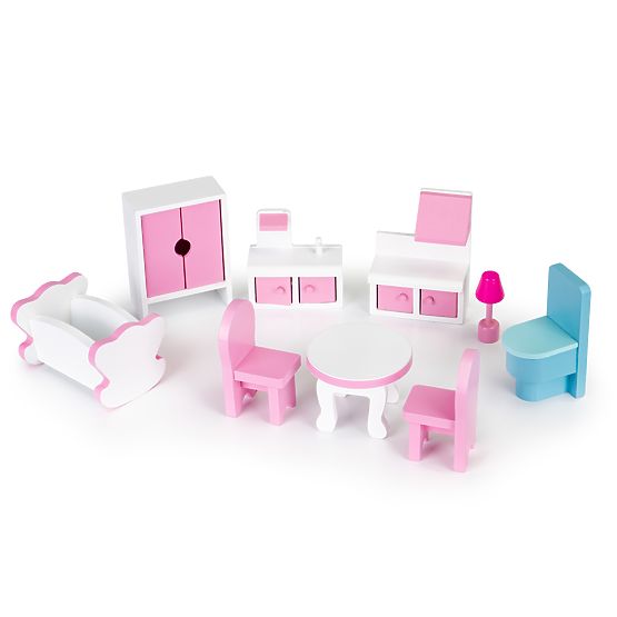 Maison en bois pour poupées Charlotte