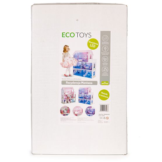 Maison en bois pour poupées Charlotte