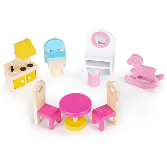 Maison en bois pour poupées Madison