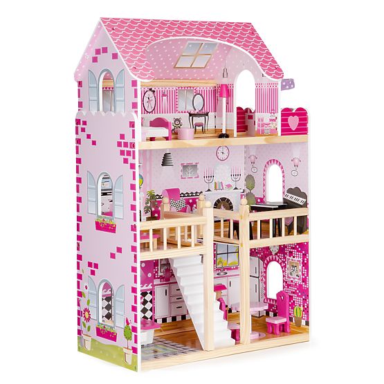 Maison en bois pour poupées Mandy