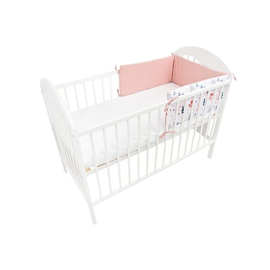 Manteau de protection 180 pour lit bébé Fox - rose