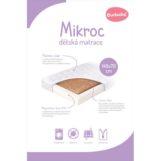 Matelas enfant MIKROC 140x70