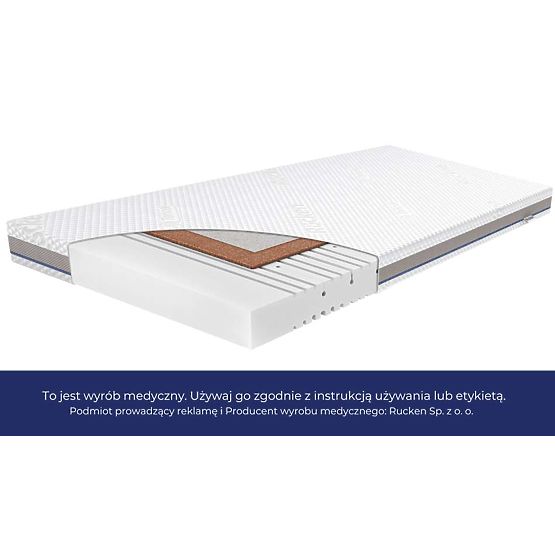 Matelas pour enfant en coco Mousse-Coco NATURA : Taille - 140x70