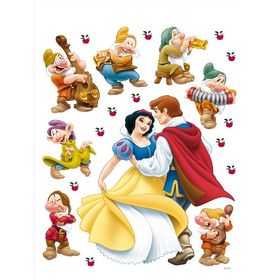 Maxi étiquette Blanche-neige