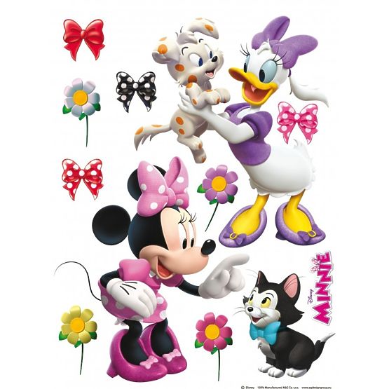 Maxi étiquette Minnie et les bestioles