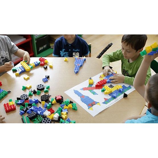 Mega ensemble de blocs de construction Morphun Starter, 600 pièces