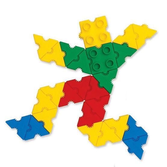 Mega ensemble de blocs de construction Morphun Starter, 600 pièces