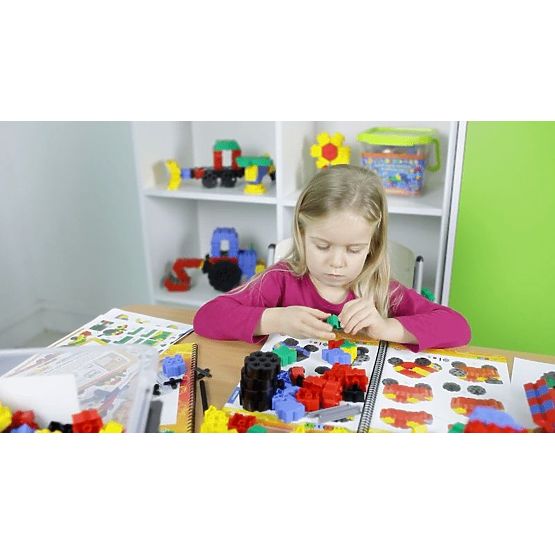 Mega ensemble de blocs de construction Morphun Starter, 600 pièces