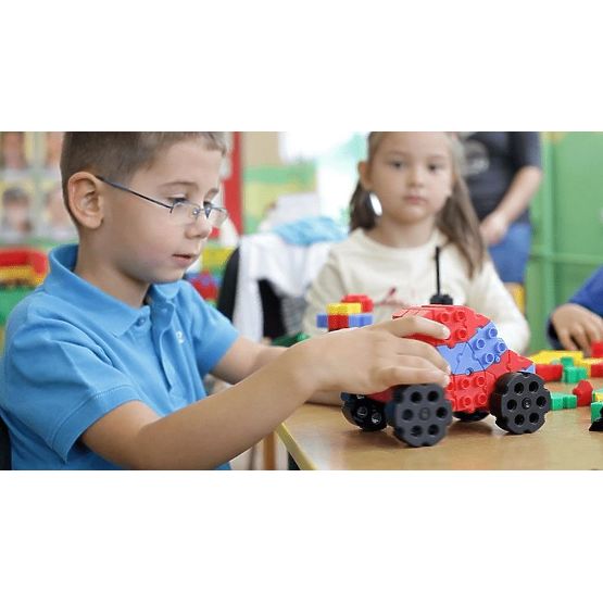 Mega ensemble de blocs de construction Morphun Starter, 600 pièces
