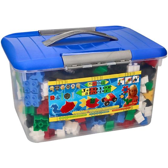 Mega ensemble de blocs de construction Morphun Starter, 600 pièces