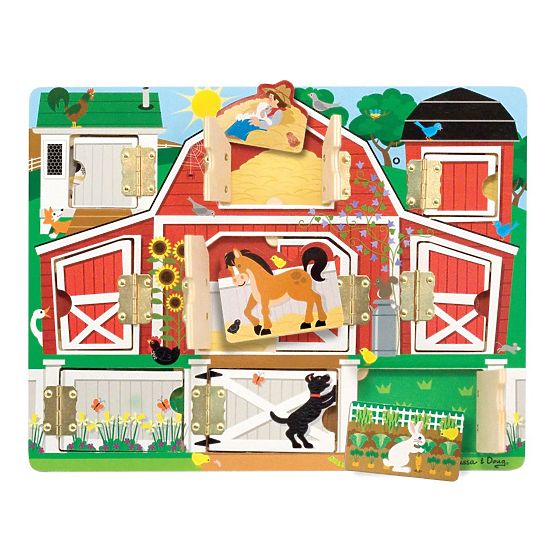 Melissa and Doug - Ouvrir et fermer - Puzzle Cache-cache