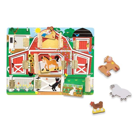 Melissa and Doug - Ouvrir et fermer - Puzzle Cache-cache