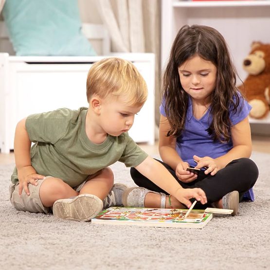Melissa and Doug - Ouvrir et fermer - Puzzle Cache-cache