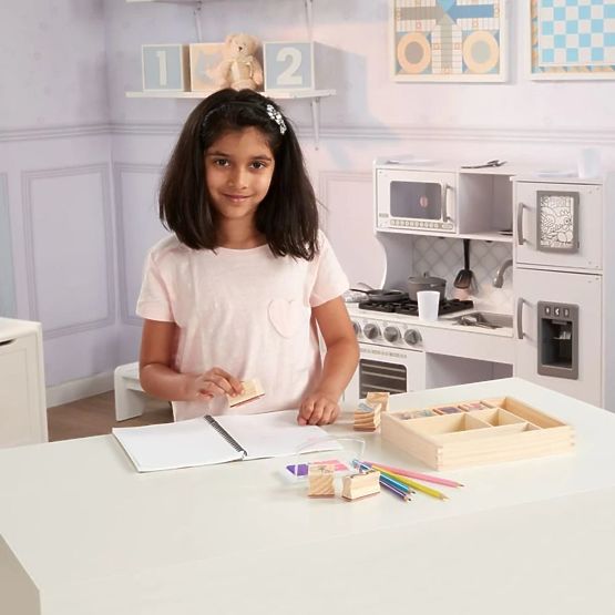 Melissa & Doug - Lot de tampons en bois Princesse