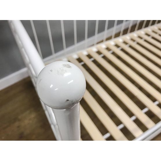 Metal lit model 2 S blanc