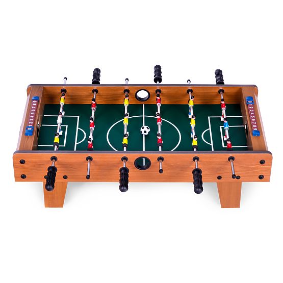 Mini baby-foot en bois 69x35,5 cm ECOTOYS