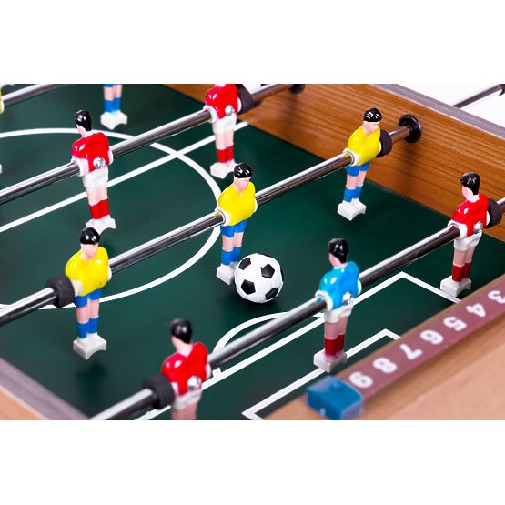 Mini baby-foot en bois 69x35,5 cm ECOTOYS
