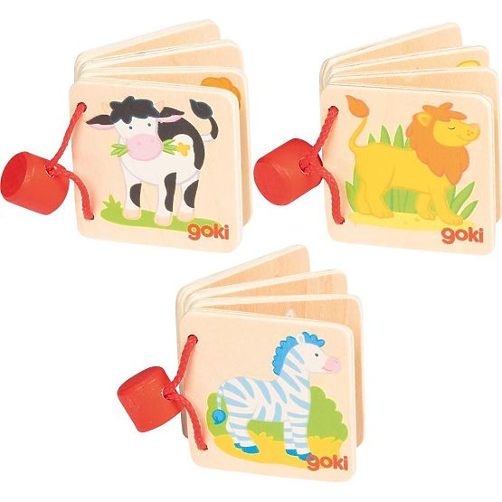Mini-livre en bois GOKI