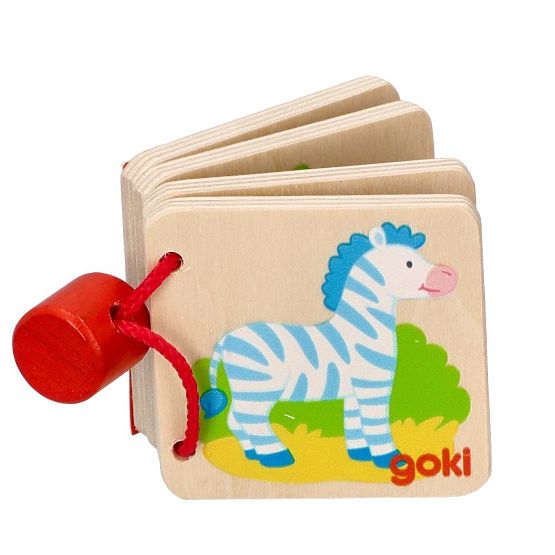 Mini-livre en bois GOKI